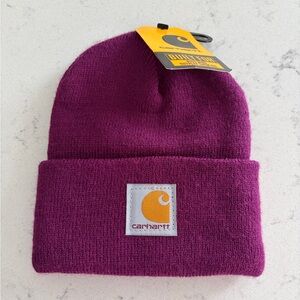Carhartt toddler kids Purple Knit Beanie NWT